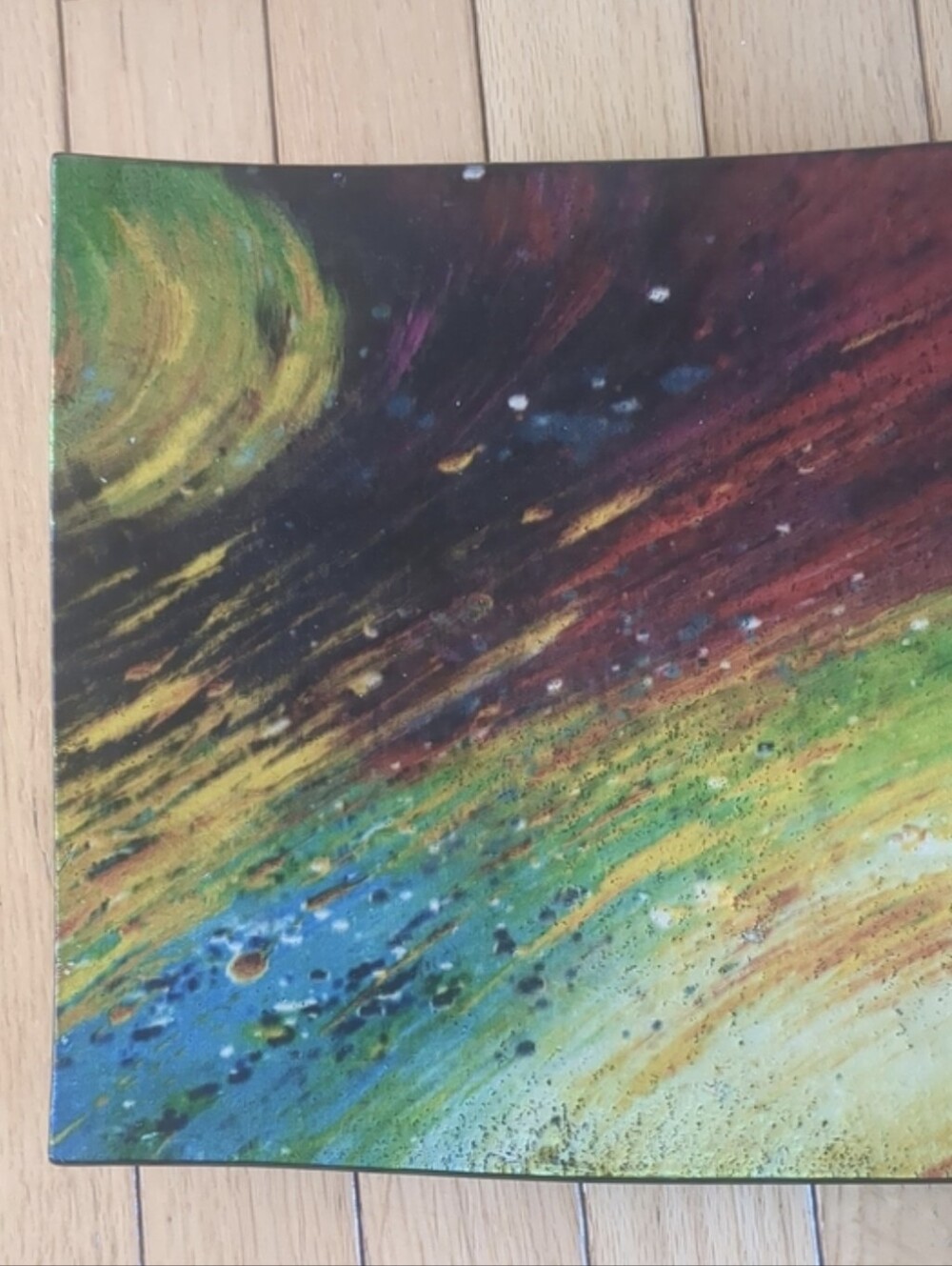 Galaxy Glass Plate - Picture 3 of 7